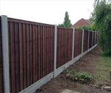 Shardlow Premium Feather Edge Fencing Smooth Gravelboards and Concrete Posts